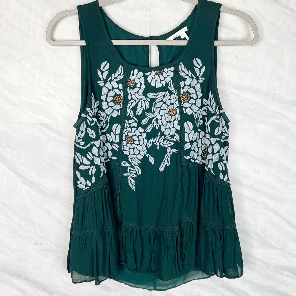 Anthropologie Floreat Tank Top Small